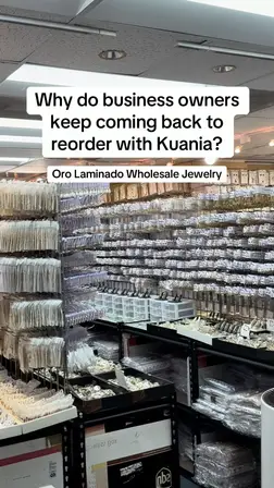Kuania jewelry video about why business owners return to reorder